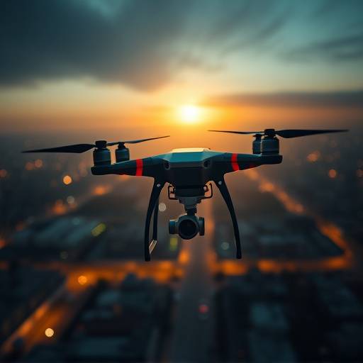 Icono de drone filmando